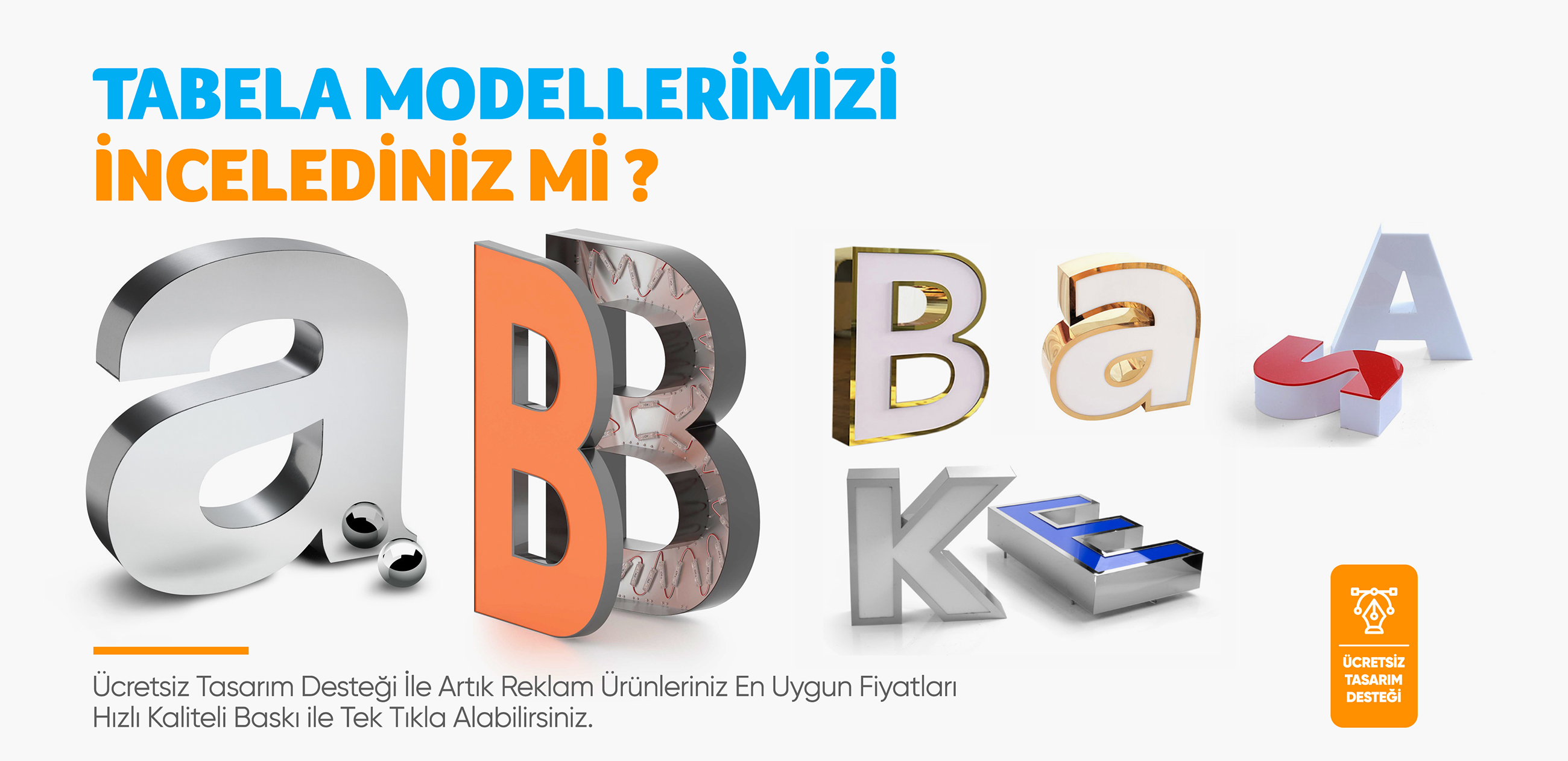 Tabela Çeşitleri
