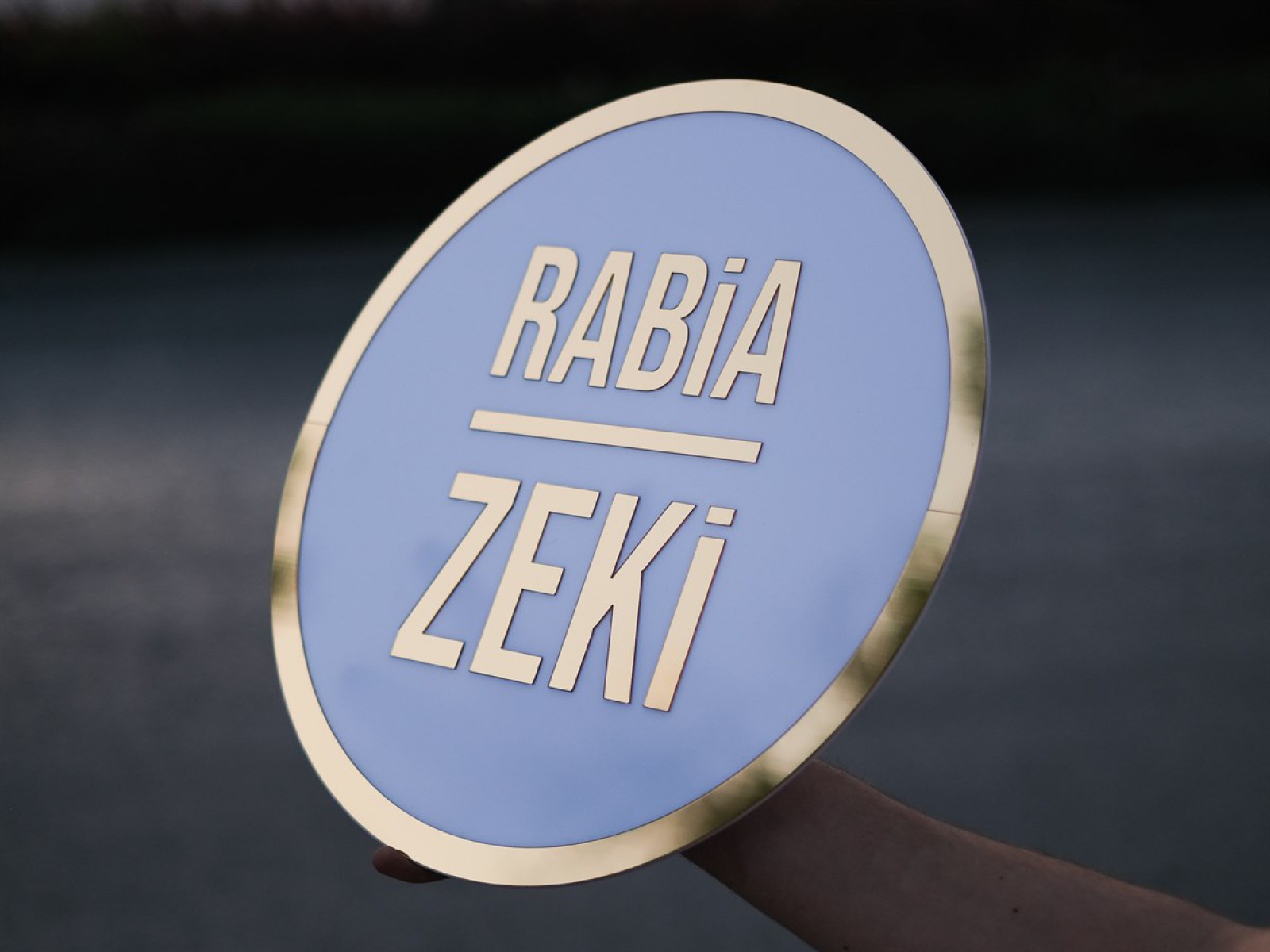 3D Gold&Beyaz İsimli Kapı Süsü 3D Gold&Beyaz İsimli Kapı Süsü