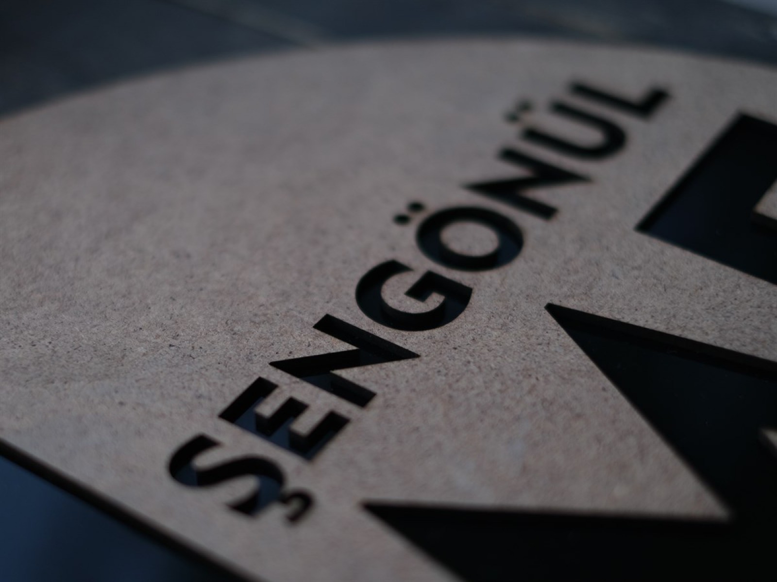 3D Ham&Pleksi HOME Kapı Süsü 3D Ham&Pleksi HOME Kapı Süsü