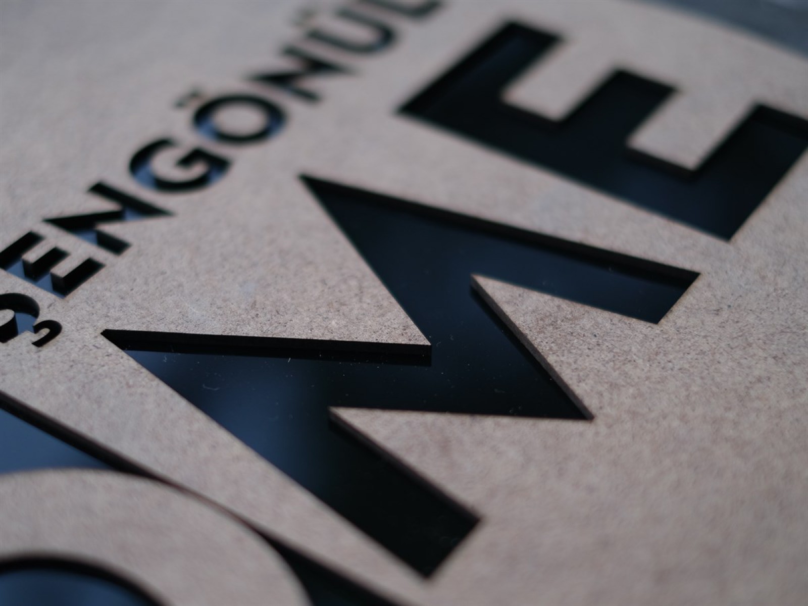 3D Ham&Pleksi HOME Kapı Süsü 3D Ham&Pleksi HOME Kapı Süsü