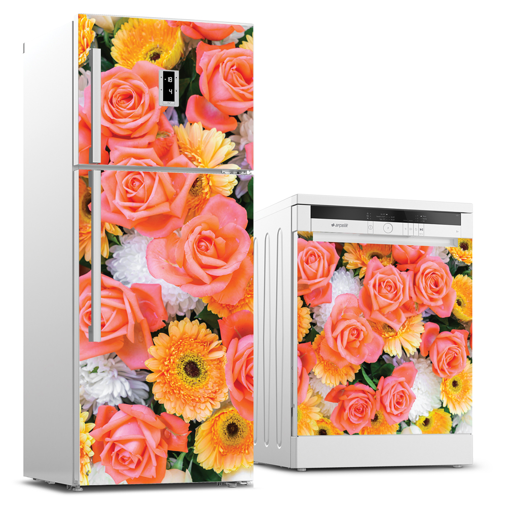 Buzdolabı ve Bulaşık Makinesi Kaplama Sticker Buzdolabı ve Bulaşık Makinesi Kaplama Sticker
