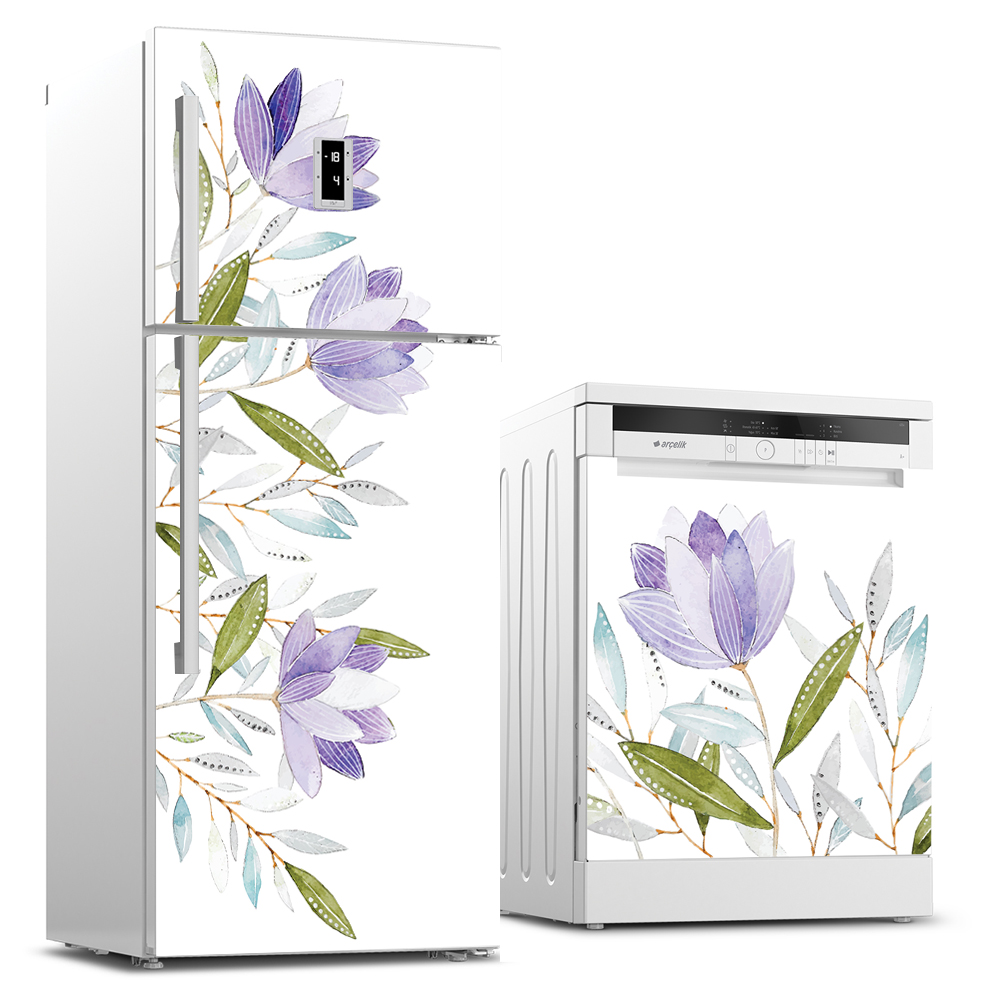 Buzdolabı ve Bulaşık Makinesi Kaplama Sticker Buzdolabı ve Bulaşık Makinesi Kaplama Sticker