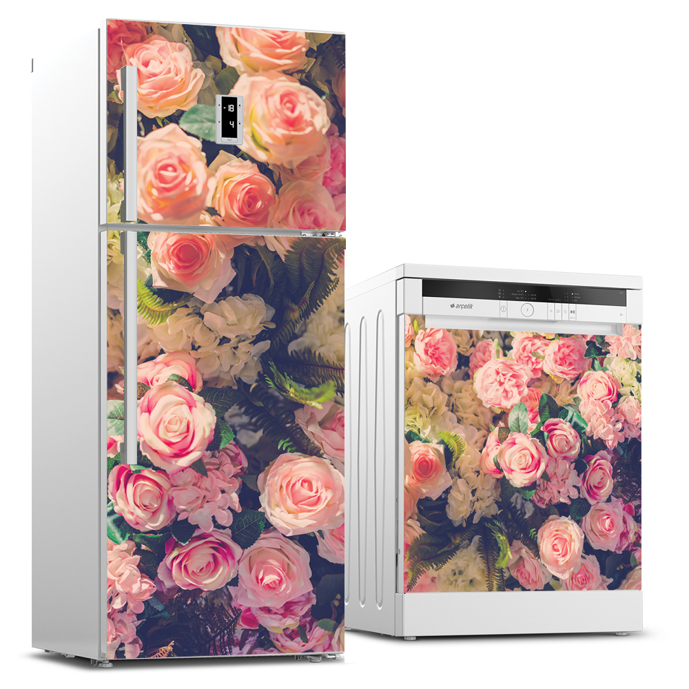 Buzdolabı ve Bulaşık Makinesi Kaplama Sticker Buzdolabı ve Bulaşık Makinesi Kaplama Sticker