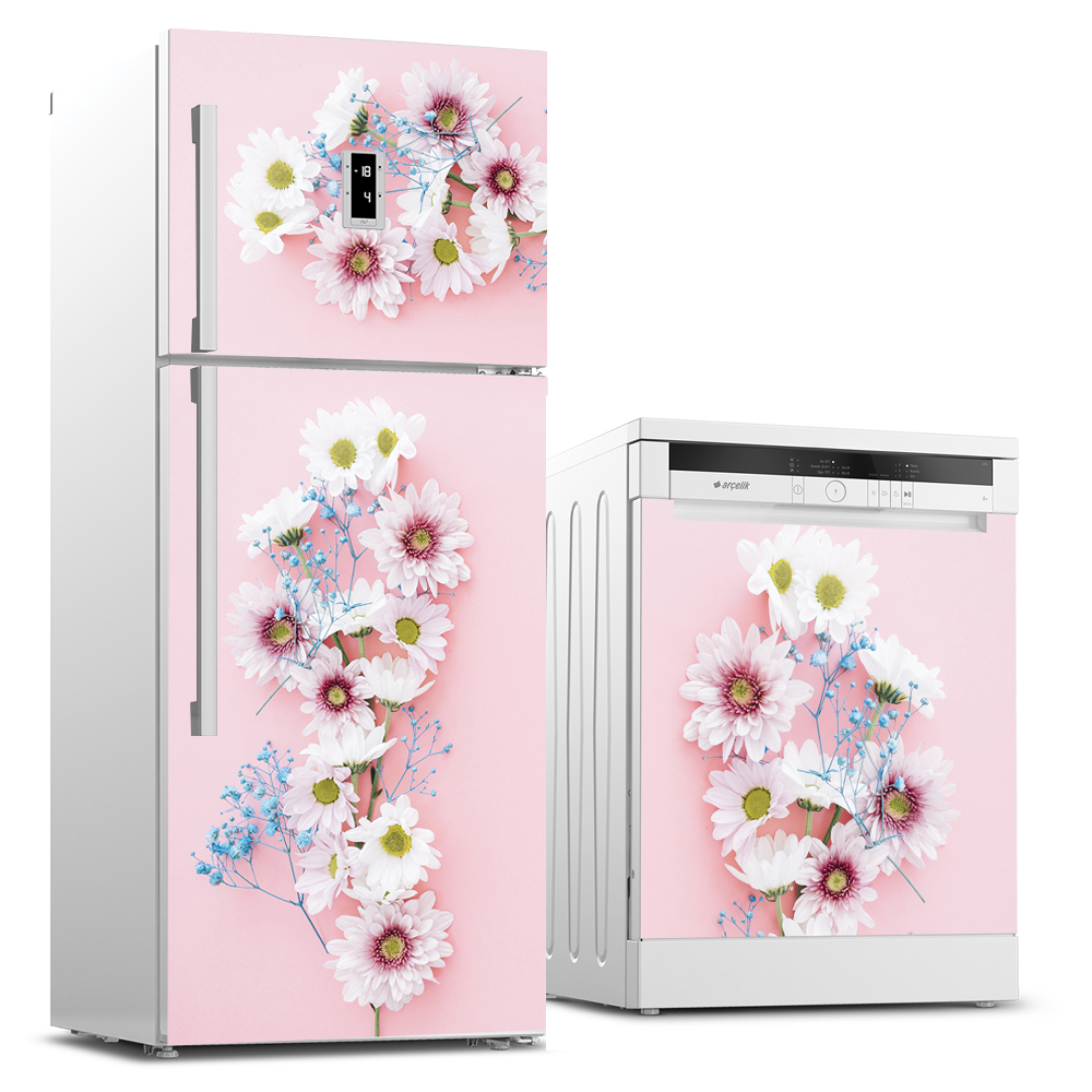 Buzdolabı ve Bulaşık Makinesi Kaplama Sticker Buzdolabı ve Bulaşık Makinesi Kaplama Sticker