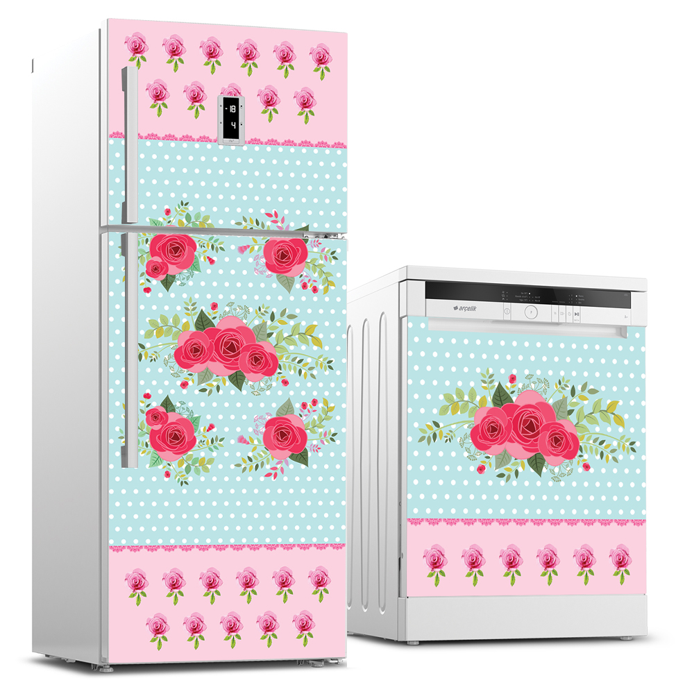 Buzdolabı ve Bulaşık Makinesi Kaplama Sticker Buzdolabı ve Bulaşık Makinesi Kaplama Sticker