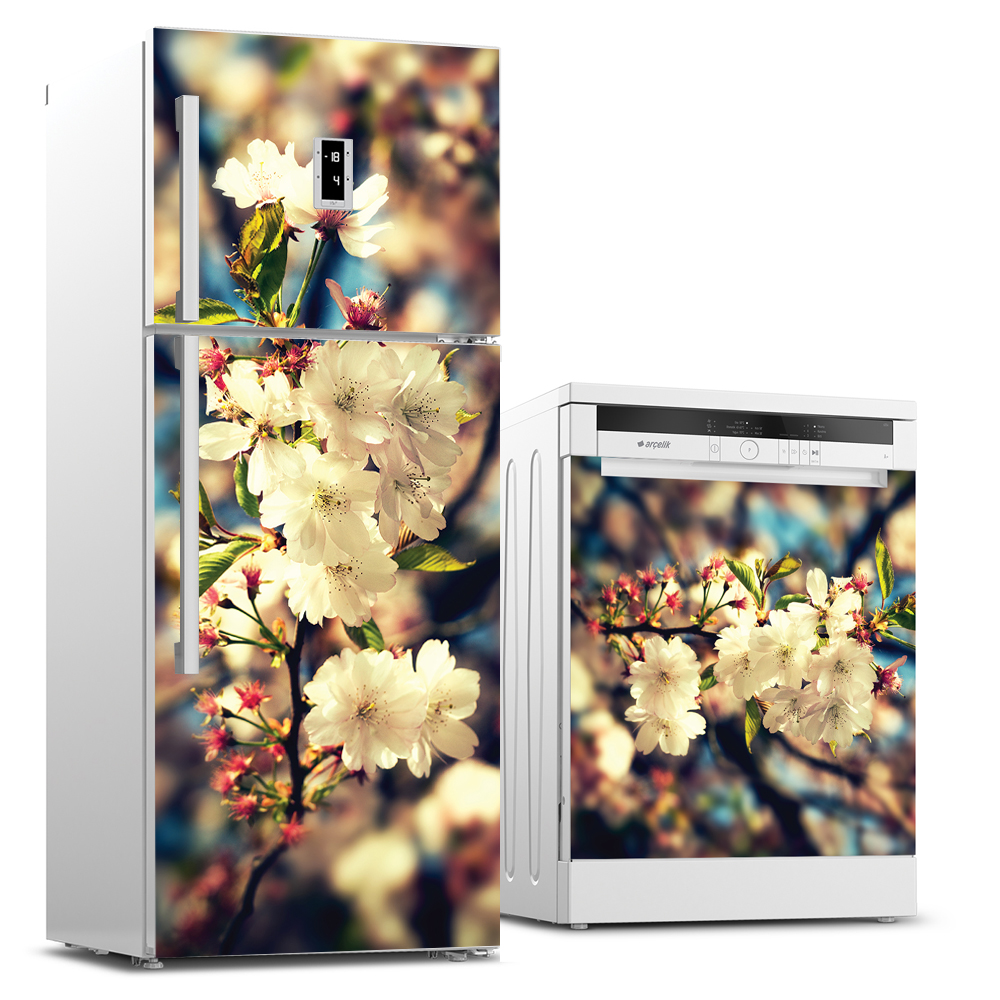 Buzdolabı ve Bulaşık Makinesi Kaplama Sticker Buzdolabı ve Bulaşık Makinesi Kaplama Sticker