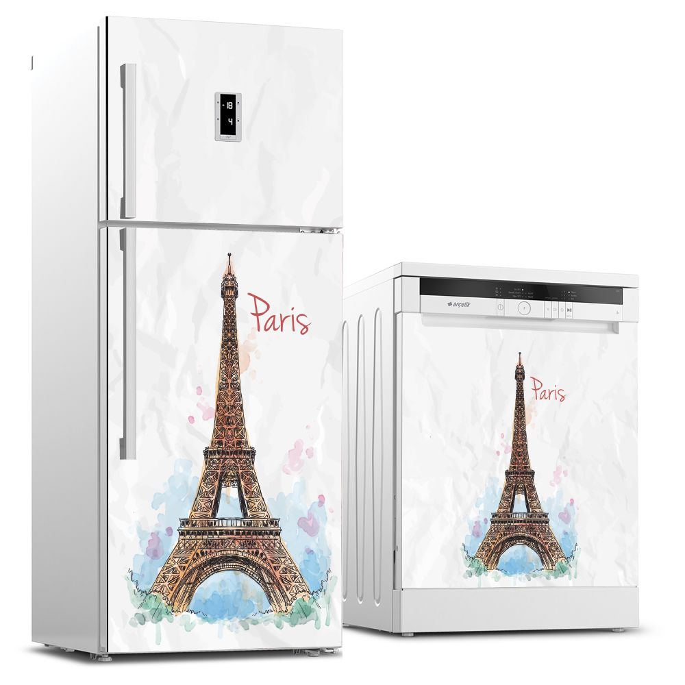 Buzdolabı ve Bulaşık Makinesi Kaplama Sticker Buzdolabı ve Bulaşık Makinesi Kaplama Sticker