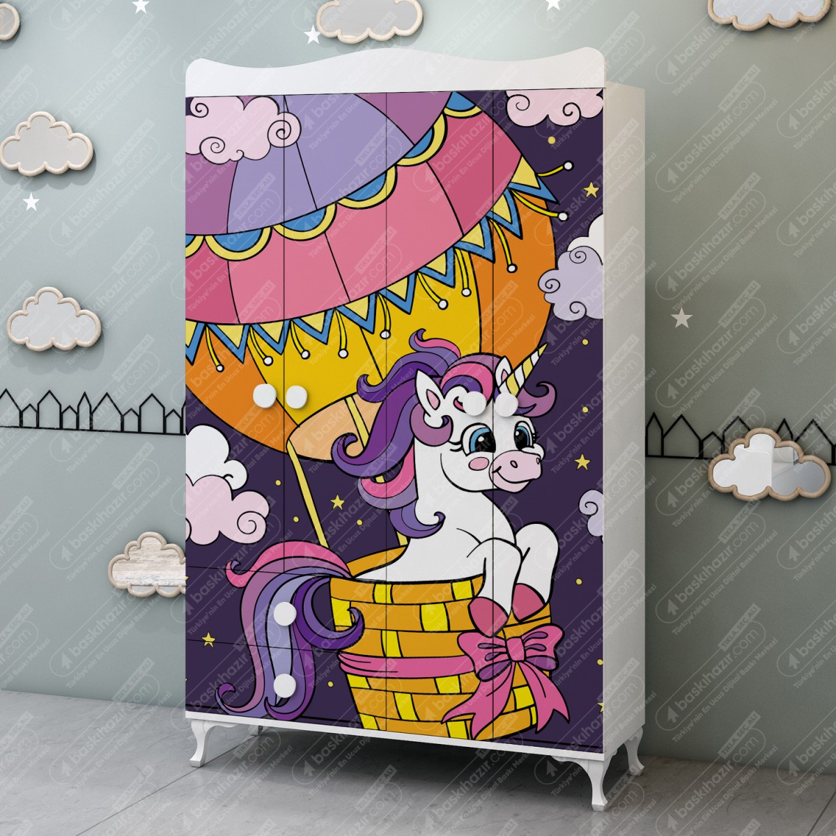 Çocuk Odası Dolap Kaplama Folyoları Çocuk Odası Dolap Kaplama Folyoları