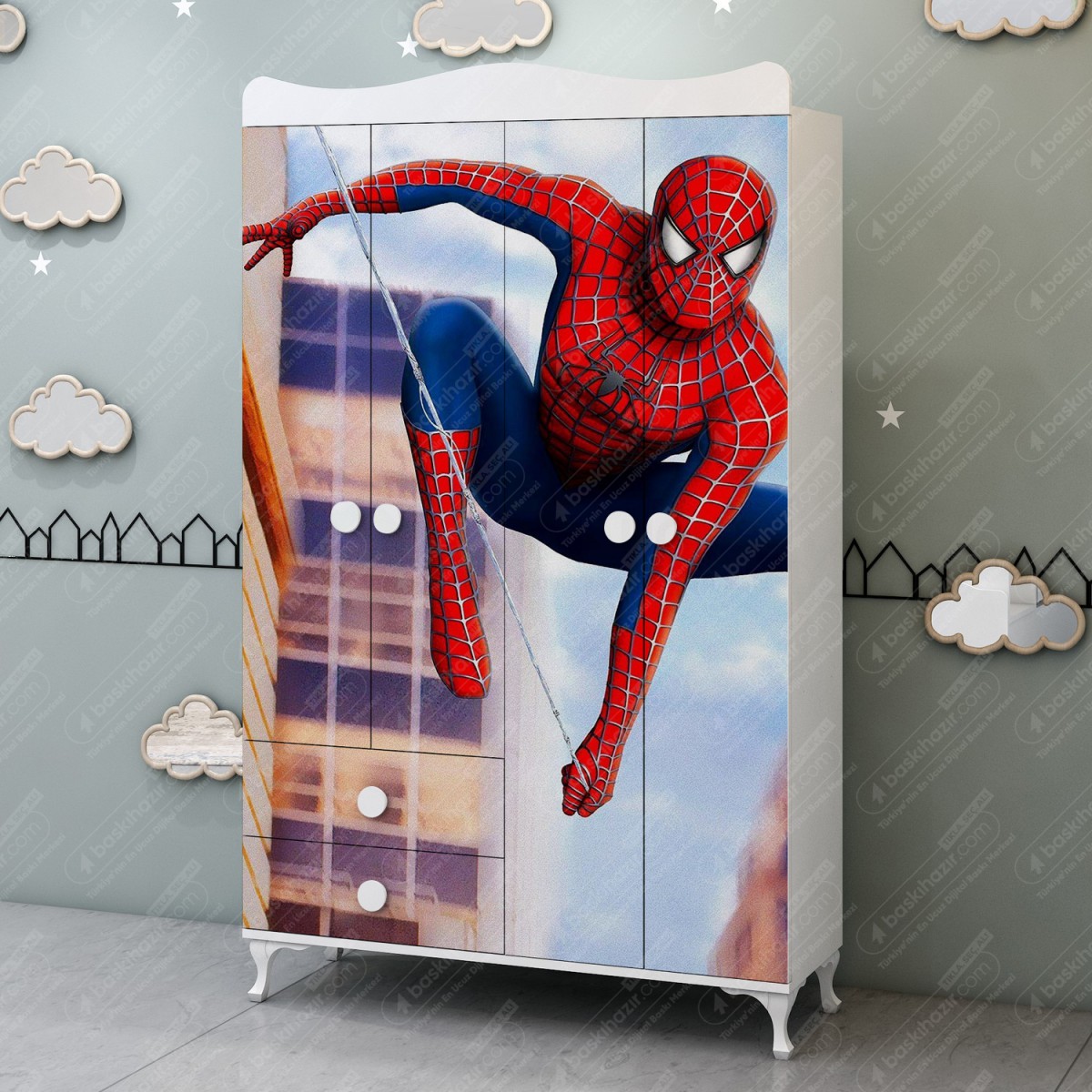 Çocuk Odası Dolap Kaplama Folyoları Çocuk Odası Dolap Kaplama Folyoları