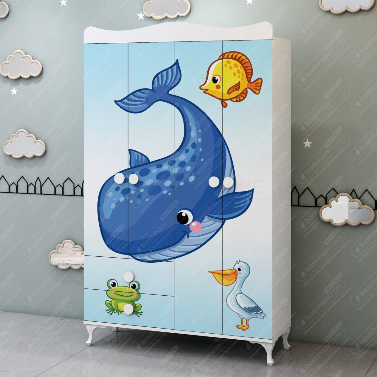 Çocuk Odası Dolap Kaplama Folyoları Çocuk Odası Dolap Kaplama Folyoları