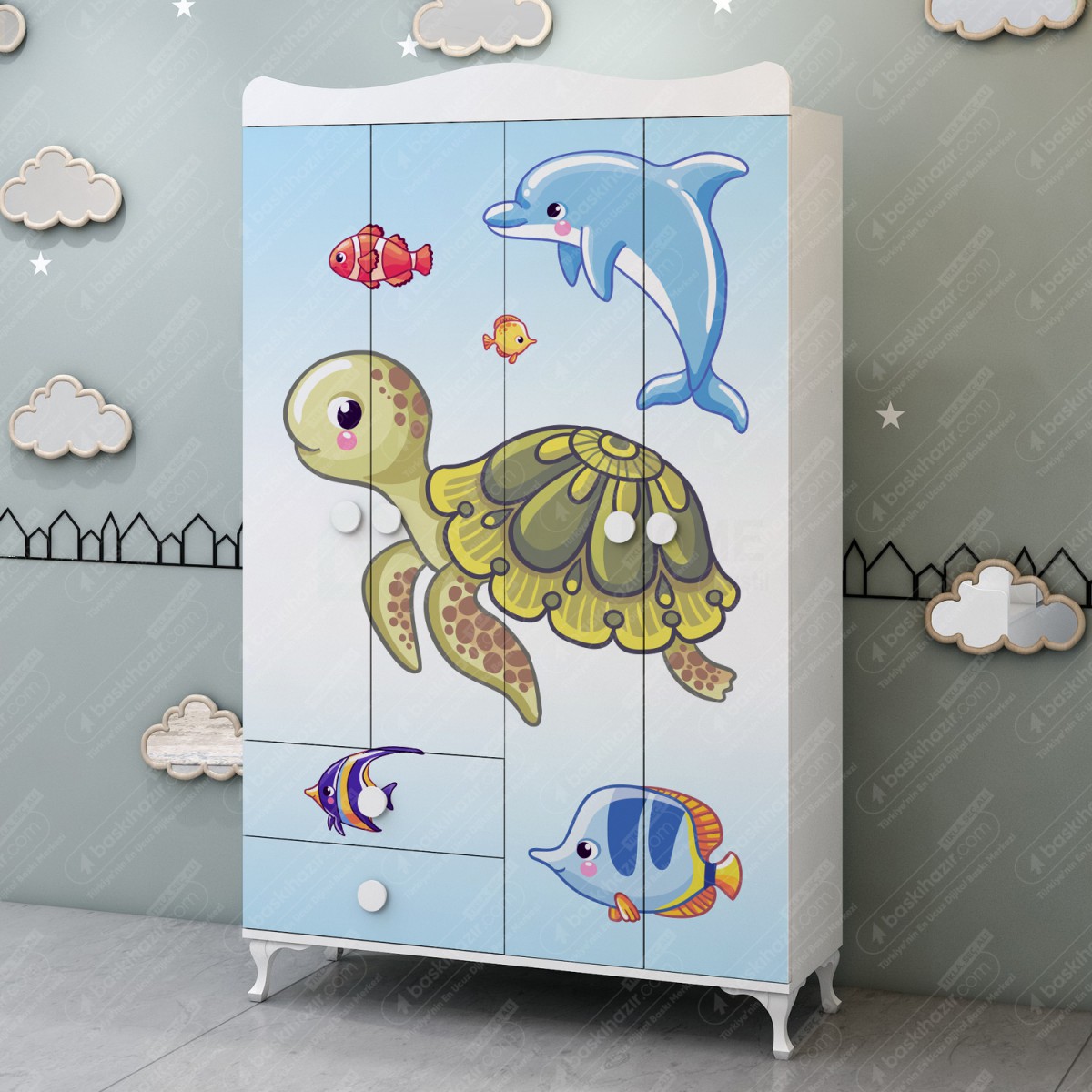 Çocuk Odası Dolap Kaplama Folyoları Çocuk Odası Dolap Kaplama Folyoları