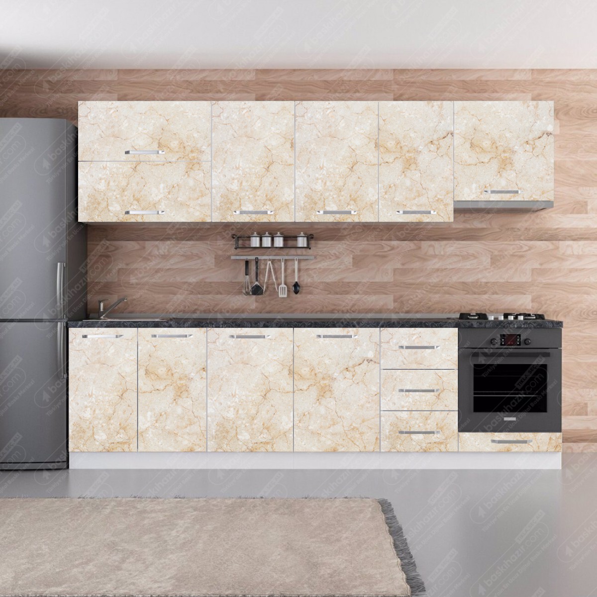 Mutfak Dolabı Kaplama Folyoları Mutfak Dolabı Kaplama Folyoları