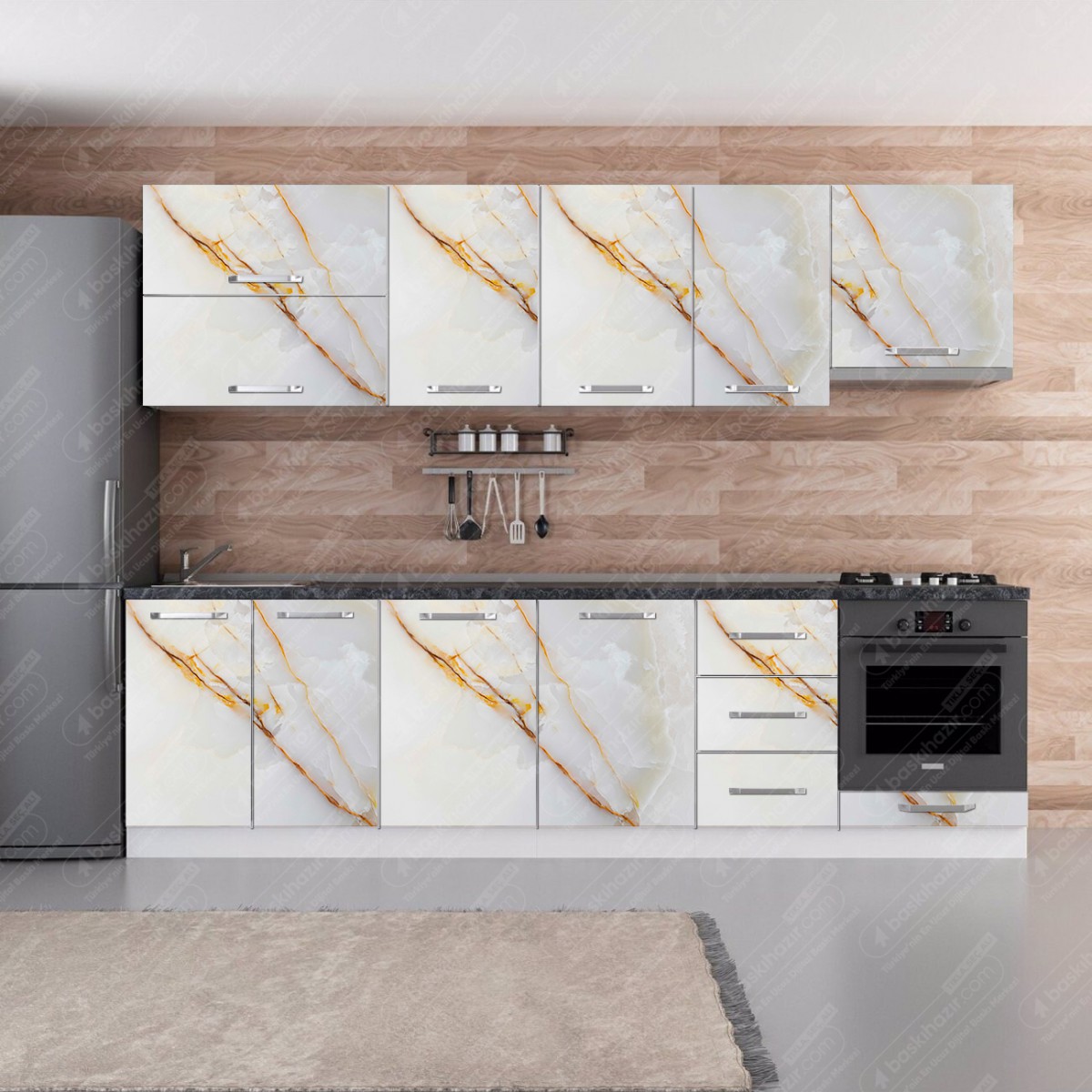 Mutfak Dolabı Kaplama Folyoları Mutfak Dolabı Kaplama Folyoları