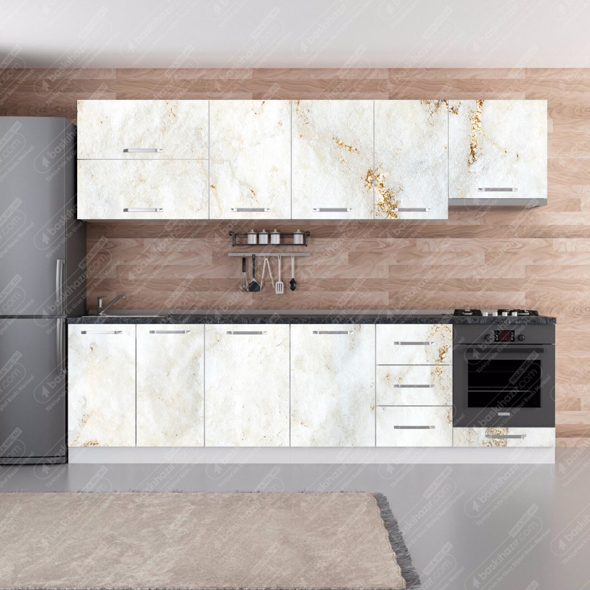 Mutfak Dolabı Kaplama Folyoları Mutfak Dolabı Kaplama Folyoları