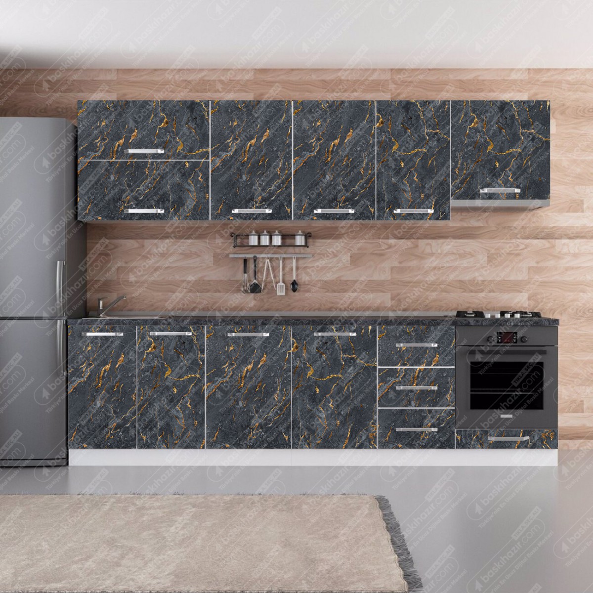 Mutfak Dolabı Kaplama Folyoları Mutfak Dolabı Kaplama Folyoları