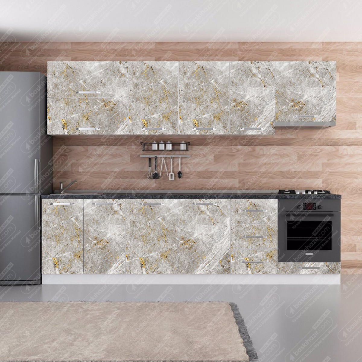 Mutfak Dolabı Kaplama Folyoları Mutfak Dolabı Kaplama Folyoları