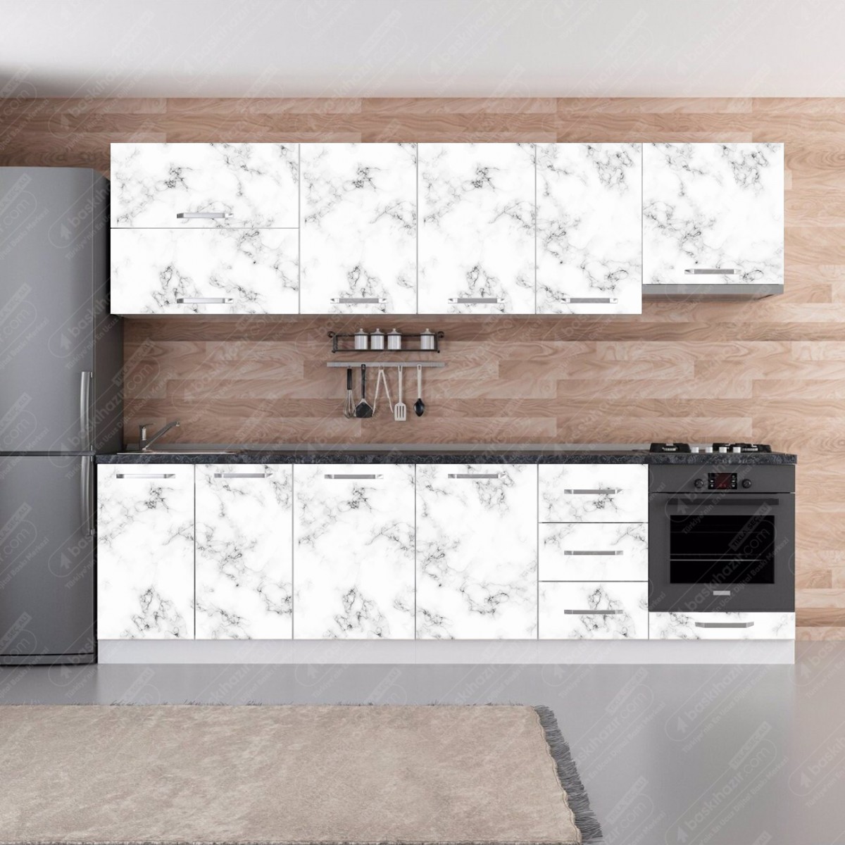 Mutfak Dolabı Kaplama Folyoları Mutfak Dolabı Kaplama Folyoları