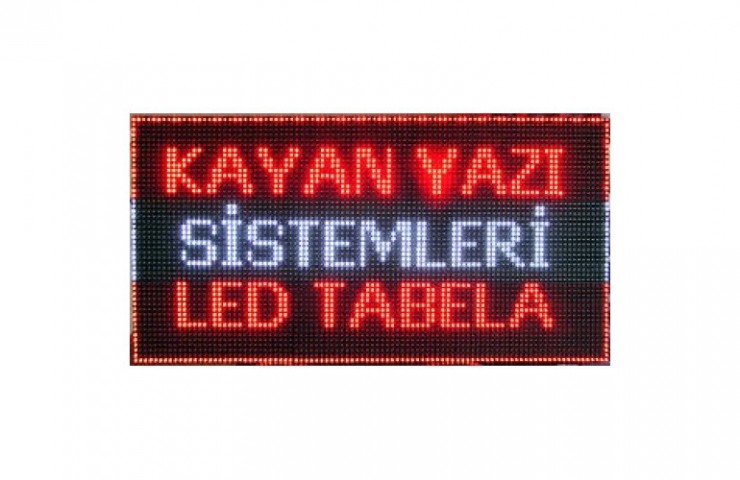 128x48 cm Led Tabela Kayan Yazı (12 Panel)