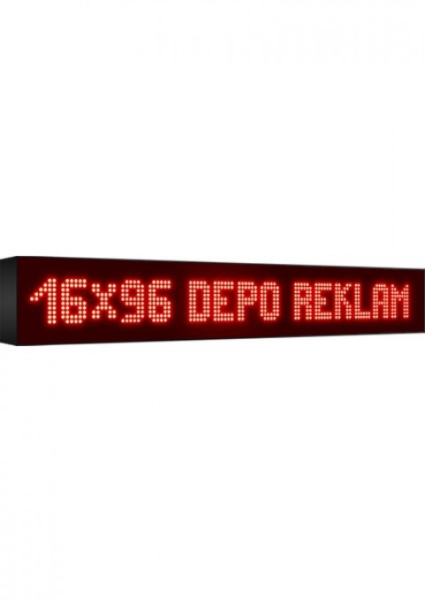 160x16 cm Led Tabela Kayan Yazı (5 Panel)