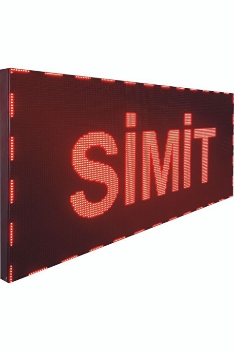 64x16 cm Led Tabela Kayan Yazı (2 Panel)