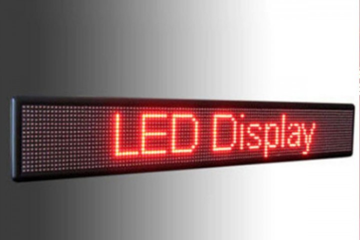 192x16 cm Led Tabela Kayan Yazı (6 Panel)