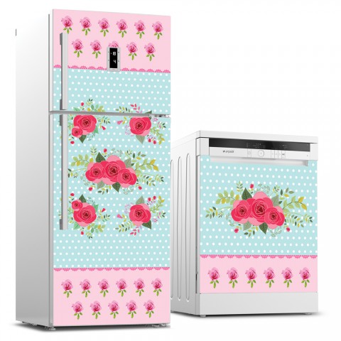 Buzdolabı ve Bulaşık Makinesi Kaplama Sticker