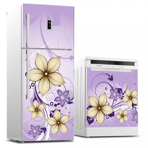 Buzdolabı ve Bulaşık Makinesi Kaplama Sticker Buzdolabı ve Bulaşık Makinesi Kaplama Sticker