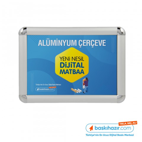 Display Şipşak Opti Alüminyum Çerçeve