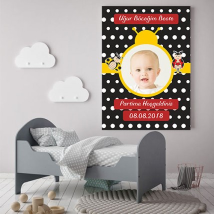 Doğum Günü Posteri Uğur Böcekli