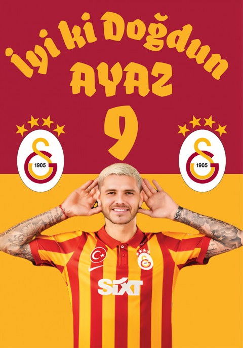 Galatasaray Doğum Günü Afişi Galatasaray Doğum Günü Afişi