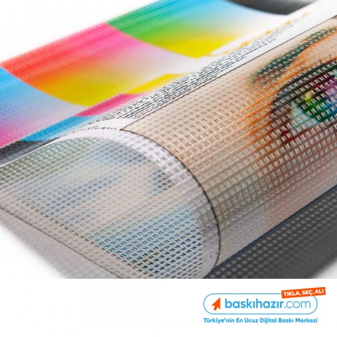 Mesh Vinil (Delikli Vinil) Baskı