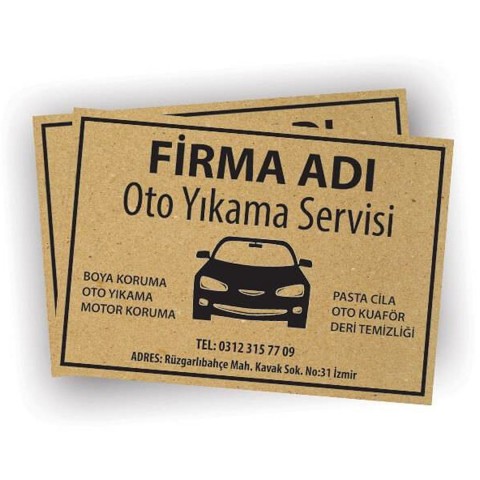 Oto Paspas 85 gr Kraft Kağıt