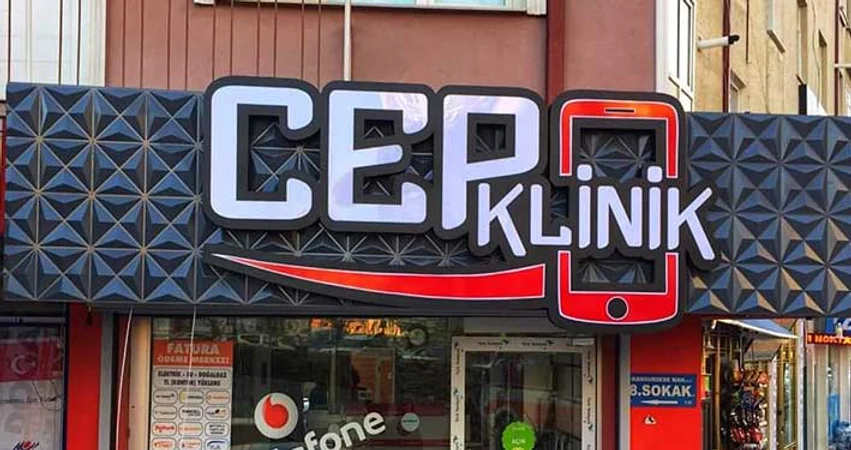 Pleksi Kutu Harf Tabela Işıklı