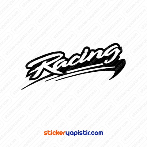 Racing Sticker