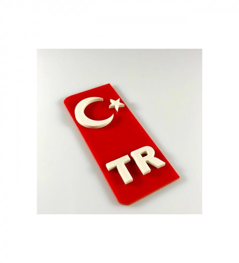 TR Plakalık Kabartmalı Pleksi Arma